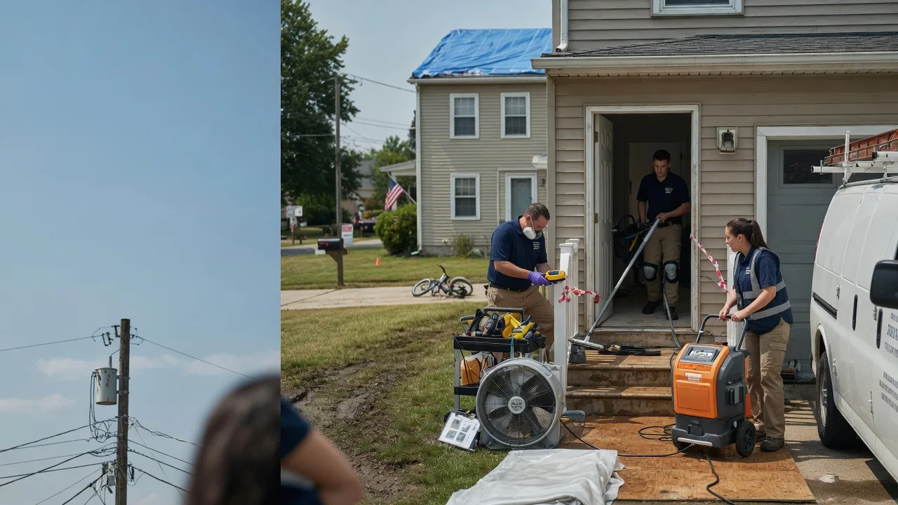 Water Damage Repair in Pompeii, MI near me